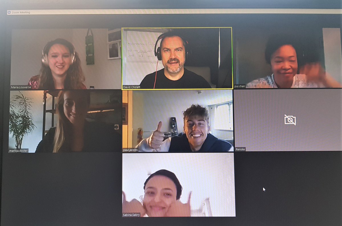 WorkzThe's tweet photo. Just finished a great business English training at @MindshareNL! Congratulations and special thanks to David Chislett who again made it a great experience. #businessenglish #Training #media #HumanResources #languagelearning #zoomtraining #fun https://t.co/cQ6GElcTvQ