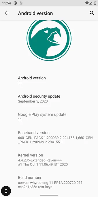 Image from Corvus-AOSP (@OsCorvus)