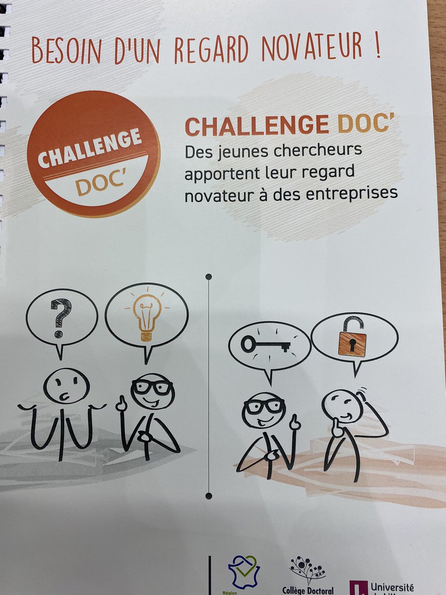 SeelsFranck's tweet photo. Toujours passionnant de participer en tant que jury au Challenge Doc organisé par le Collège Doctoral LNF #cdoctorallnf : 24 jeunes chercheurs apportent leur regard novateur à 8 entreprises de toute taille https://t.co/c4BcsNbZln