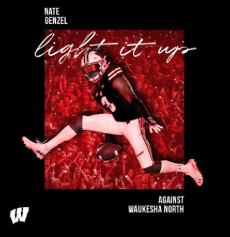 NateGenzel1's tweet photo. Game Day!!! Thanks @CoachKhalif #OnWisconsin https://t.co/tOrYtJjE2Y