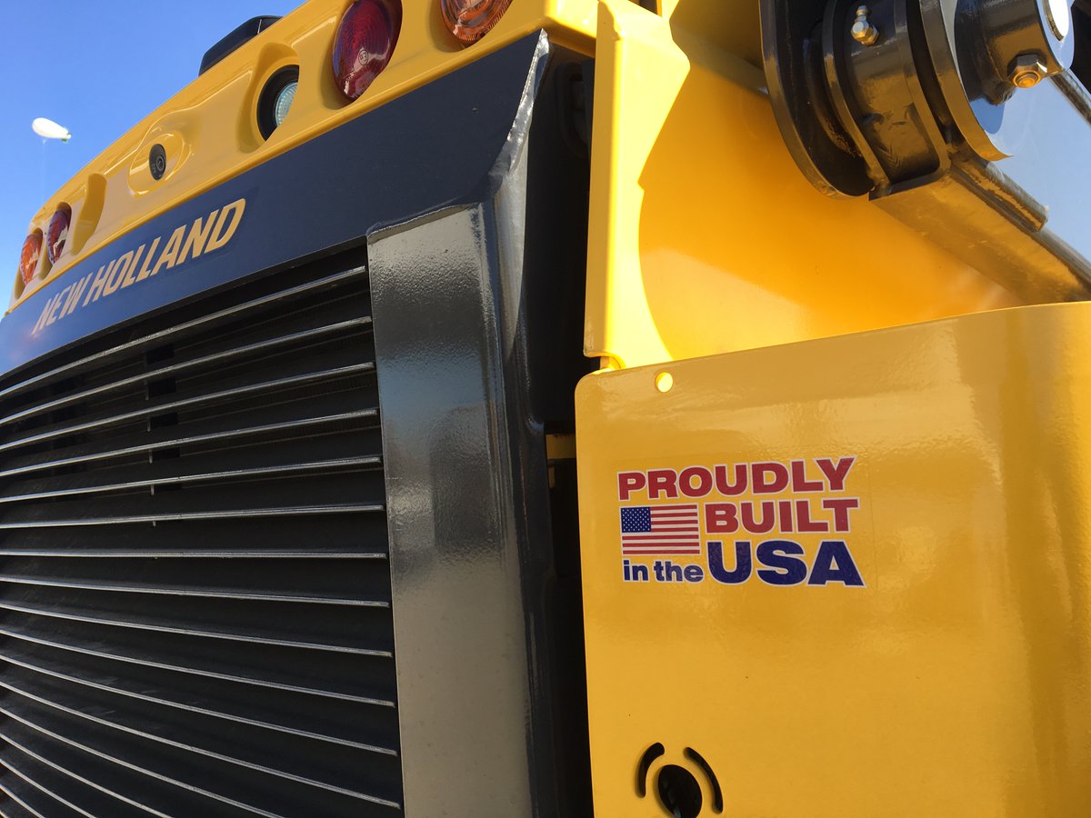 NHAgriculture's tweet image. Today is Manufacturing Day - We want to pause for a moment to thank employees in our plants and facilities across North America for your skill and dedication. We are proud to have the New Holland badge on the equipment you build. THANK YOU. #ManufacturingDay #MFGDay20