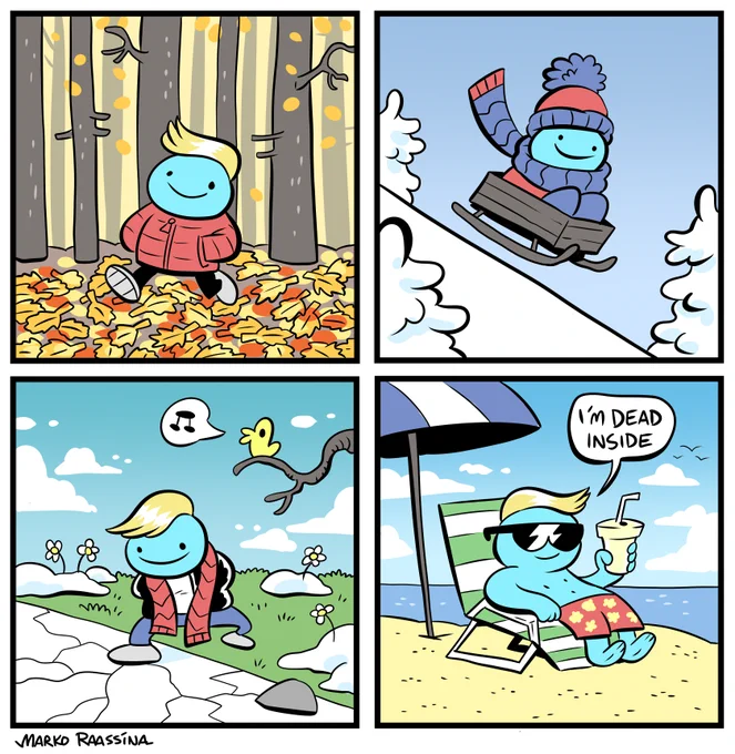 Comictober Day 2 - Seasonal 