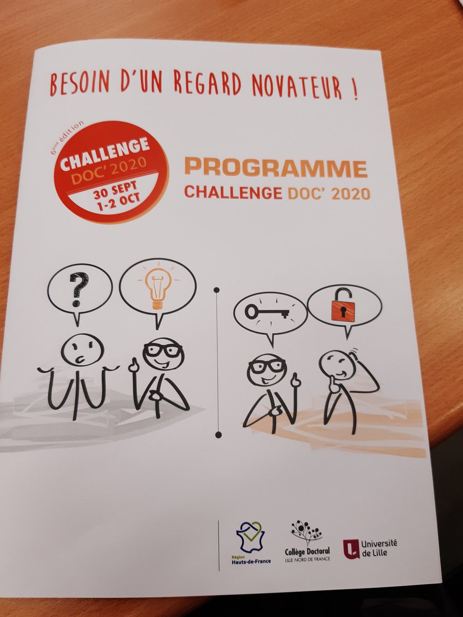 univ_lille's tweet photo. Cet après midi c' est l' aboutissement de 3 jours de réflexion pour nos #doctorants du @CDoctoralULNF sur une problématique #entreprise. C est parti pour les restitutions! #ChallengeDoc https://t.co/gcR6f1raLo