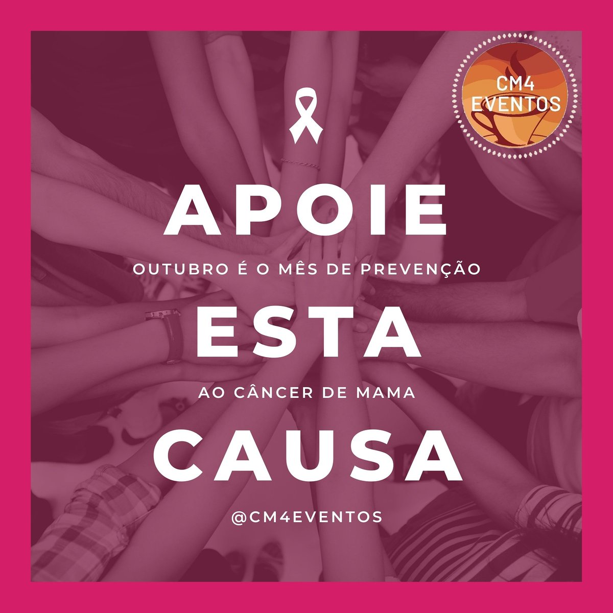 cm4eventos's tweet photo. Prevenir é um ato de amor com você, com seu corpo e com todos que te amam.
.
.
.
.
.
.
.
#outubrorosa #euapoioessacausa #autocuidado #seame #outubro https://t.co/WQJtZDF9rF