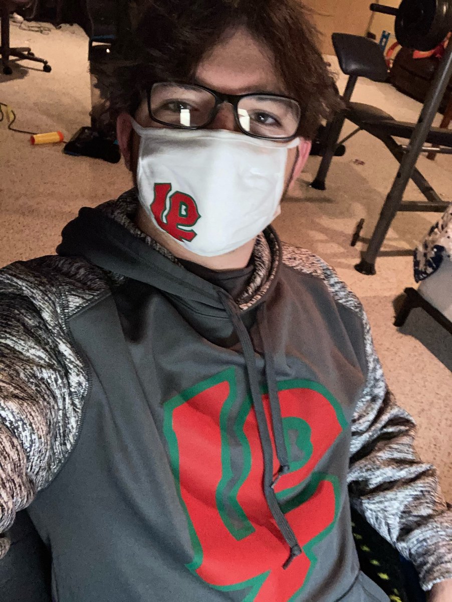 LPHS_Activities's tweet photo. Here is Clayton Newsome with his #SpiritDay gear! #LPVirtualSpiritWeek #WeAreLP https://t.co/BlE2zPEU7Q