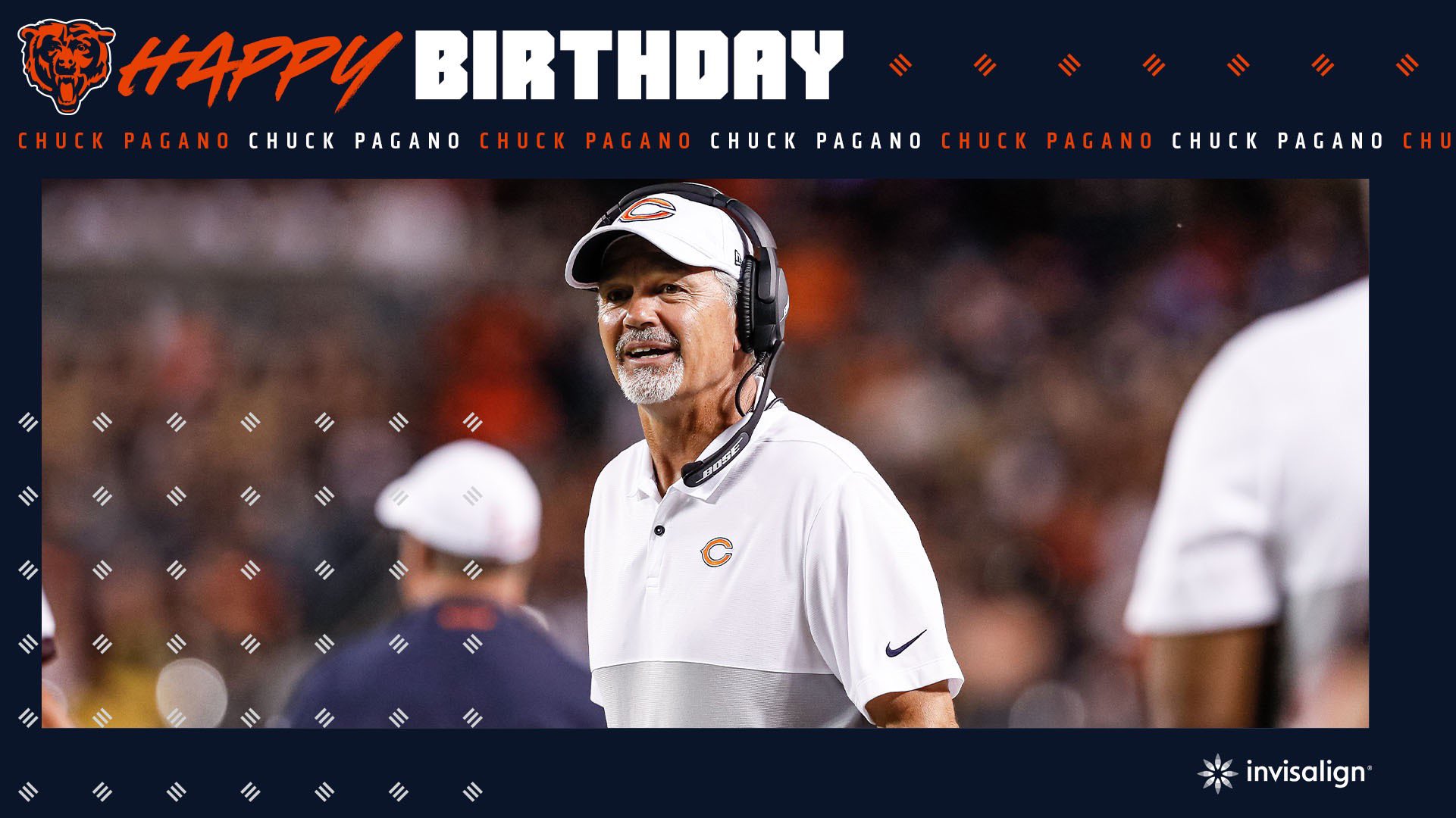 Wishing DC Chuck Pagano a happy 60th birthday!   