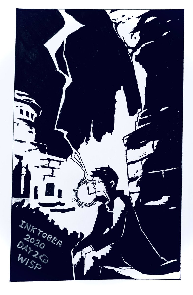 inktober2020 day2 WISP
 #inktober #inktober2020 