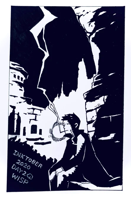 inktober2020 day2 WISP
 #inktober #inktober2020 