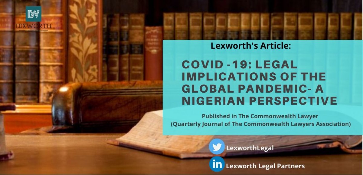 LexworthLegal's tweet photo. and the vital role of information technology in the nation's recovery from the far-reaching effects of the pandemic.
The full article can be read here:
https://t.co/6ivGzBNTYH
#COVID19 #employmentlaw #contract #economy https://t.co/6w3uXc5oxX
