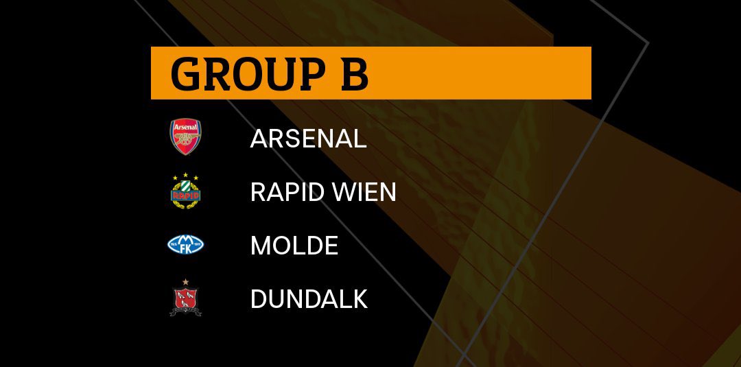 GROUP BRapid Vienna () are our focus here.  @RangersFC fans will remember them from 2018-19 season where they progressed to last 32. They were absent from Europe last season and also 2017-18.Molde are back in EL groups for 1st time since 2015-16. Dundalk in for 1st time.