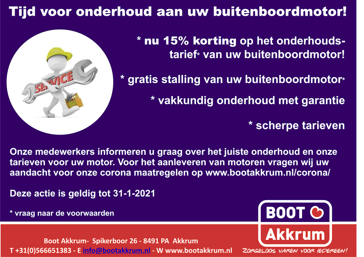 BootAkkrum's tweet photo. #bootakkrum #buitenboordmotor #numetkorting #bootakkrum.nl/corona https://t.co/3ZqYvgOoYz