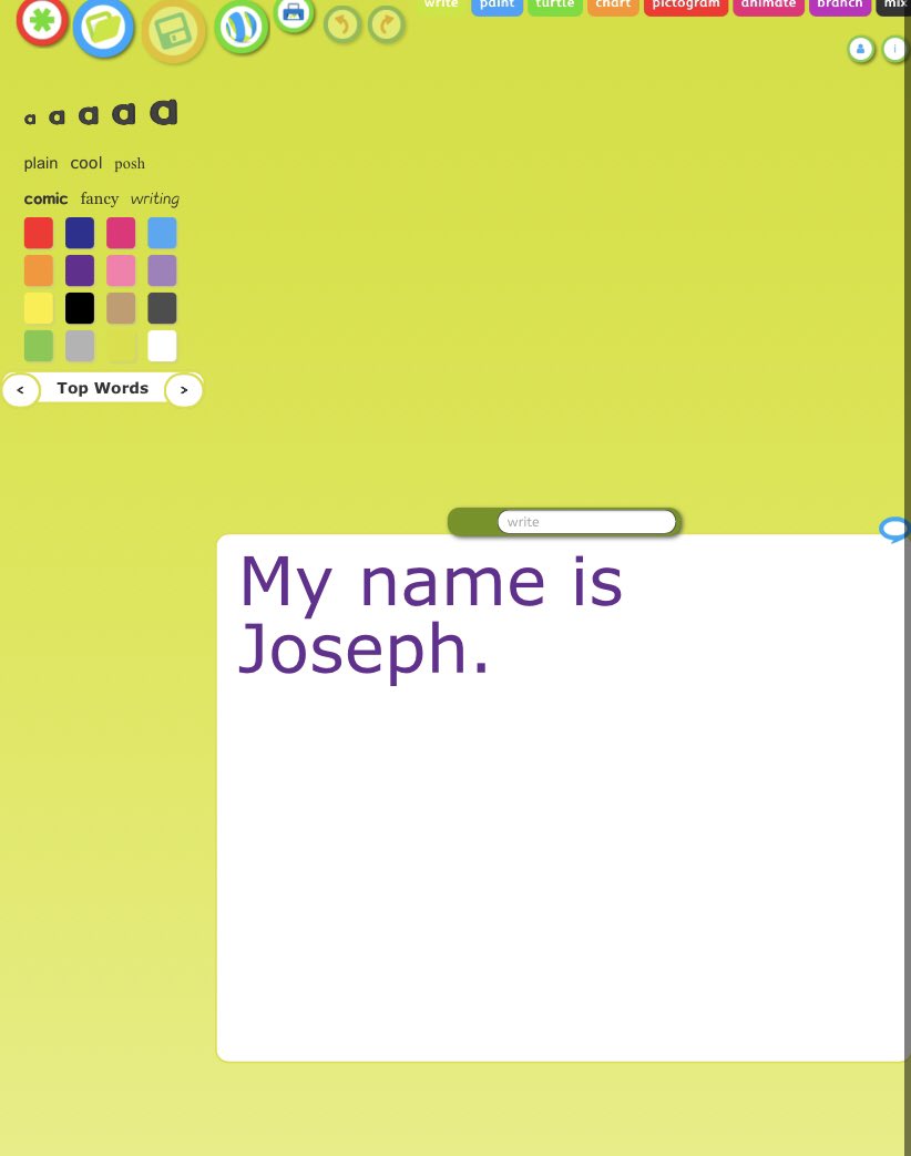 Penclawdd's tweet photo. Reception/Year 1 have used JIT for their home learning challenge this week. They have changed the size, font and colour! #Pencwhales #PencR1 #Pencfp #Pencdcf #Pencict https://t.co/jG4psjvag6