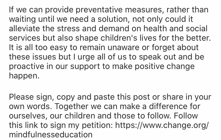 meg_watters's tweet photo. PLEASE sign, RT or share in your own words. Together we can make a difference to ourselves, our kids and those who follow‼️#mindfulness #WorldSmileDay #spreadthelove #BSL https://t.co/pzITuJRIhb