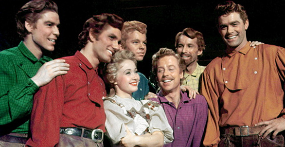 CaftanWoman's tweet photo. @classic_film #4Musicals 
Follow the Fleet, 1936
On the Avenue, 1937
Footlight Serenade, 1942
Seven Brides for Seven Brothers, 1954 https://t.co/6d242Vlszr