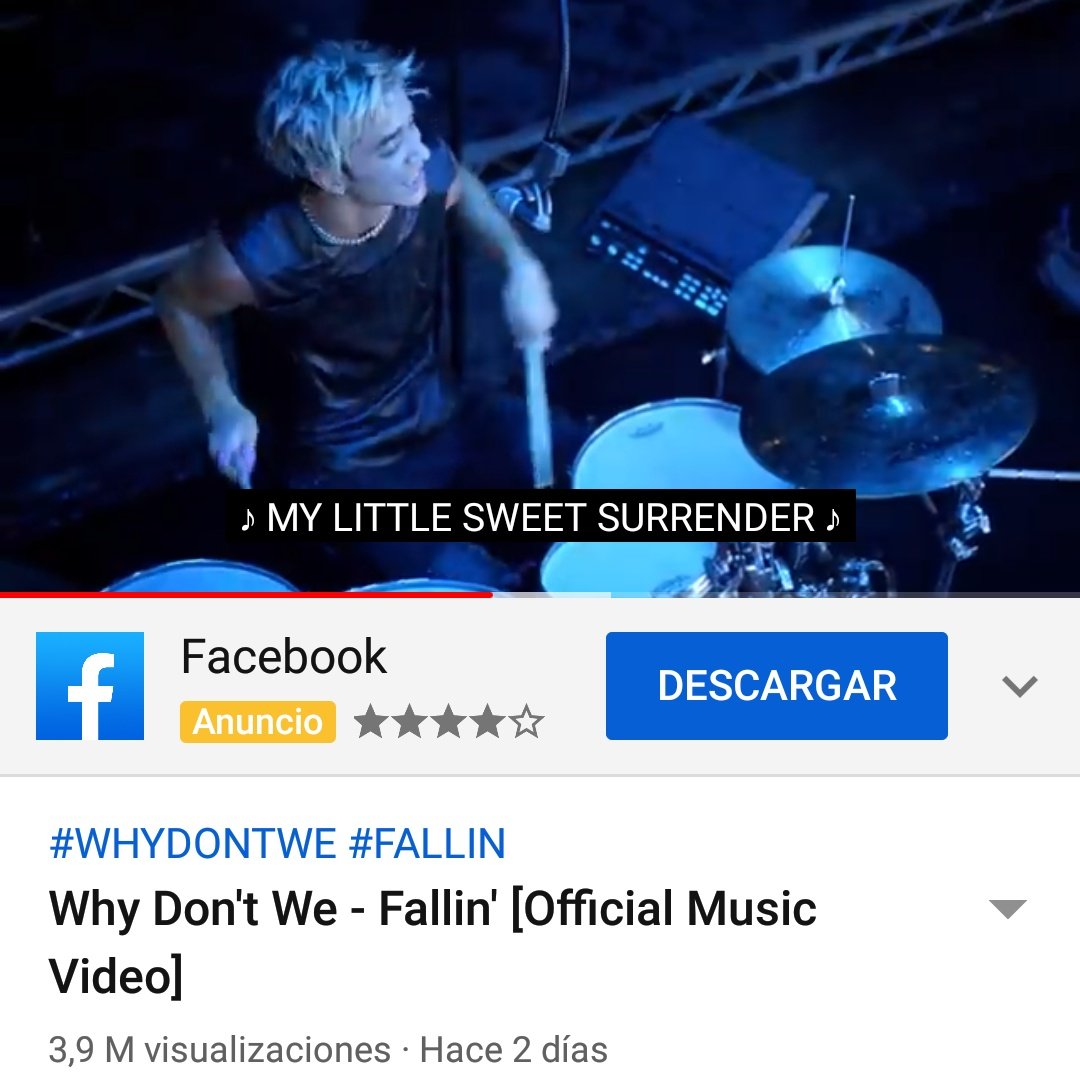 Olatz_05's tweet photo. Almost 4 Million views!!
Keep streaming!
@whydontwemusic #whydontwe #FALLINPARTY #fallinoutnow #fallinmv https://t.co/2JZXYgTDtN