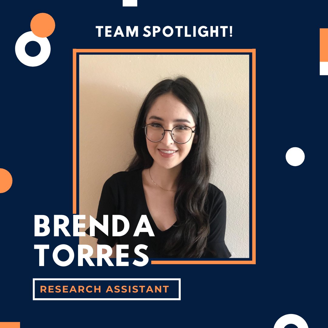 LDL_UTEP's tweet photo. Team Spotlight!

Brenda received her BS in mathematics with a concentration in statistics and a minor in psychology and
is now working towards an MS in Statistics. She is interested in data analysis and plans to work as an
analyst after graduation. https://t.co/0mS3ppet9r
