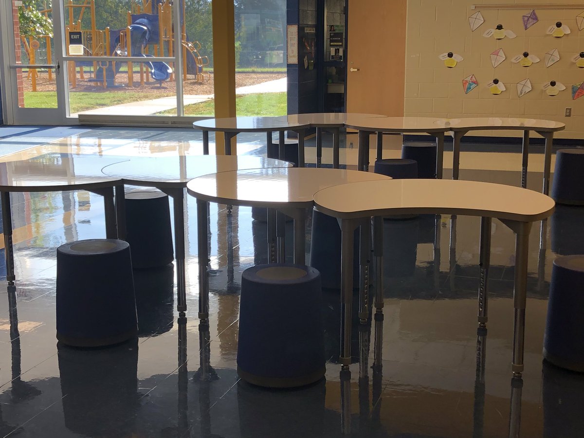 ELCOSchoolIS's tweet photo. We have added some great seating to our small group instruction areas. No more sitting on the cold floor to work. We can’t wait to see it used. #smallgroupwork #isrocks #learningisfun. @ELCOSupt https://t.co/O4s1IR3pSA