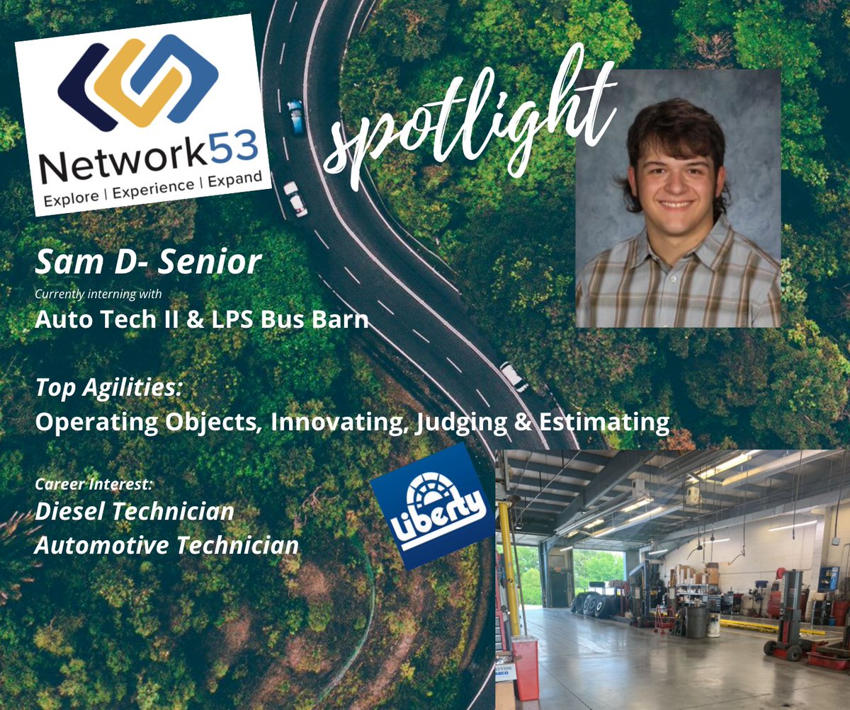 This <a href="/LHSJAYS/">Liberty High School</a> #network53 spotlight goes to a senior making the most of two separate internship opps! #realworldlearning <a href="/LPStheadvance/">Colleen Jones</a> <a href="/LIBERTYSCHOOLS/">LPS53</a> #plus1