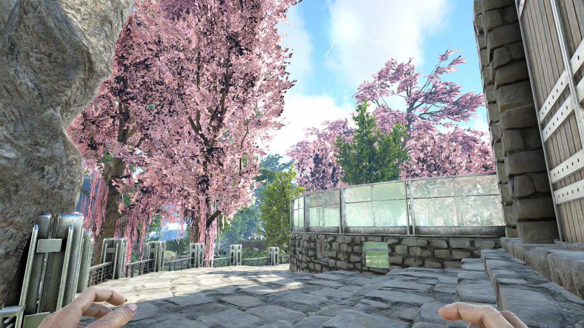 変築士ネル Ark アイルズメイン拠点中間再報告その１ 結局全面やり直ししました パッ見た感じは前回とあまり変わっていませんが 土台の高さや螺旋階段の調整などめちゃくちゃ細かく調整を入れてあります まだ先は長いです Playark Ark Ark