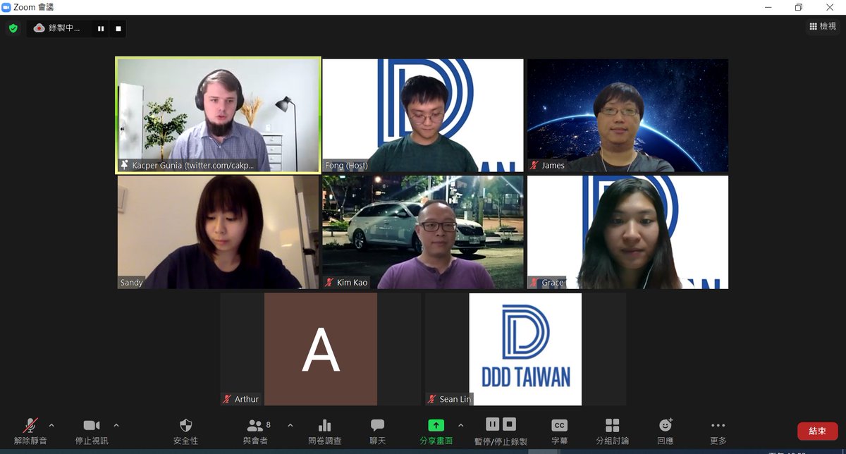 DddTaiwan's tweet photo. Today, we invited @cakper Kacper to have an interview to share his thoughts on DDD and how to expand community oversea. Besides, Kacper will also deliver a session in DDD Taiwan Conference 2020, if you are interested in it, don't forget to purchase a ticket. https://t.co/xELKWUatdW