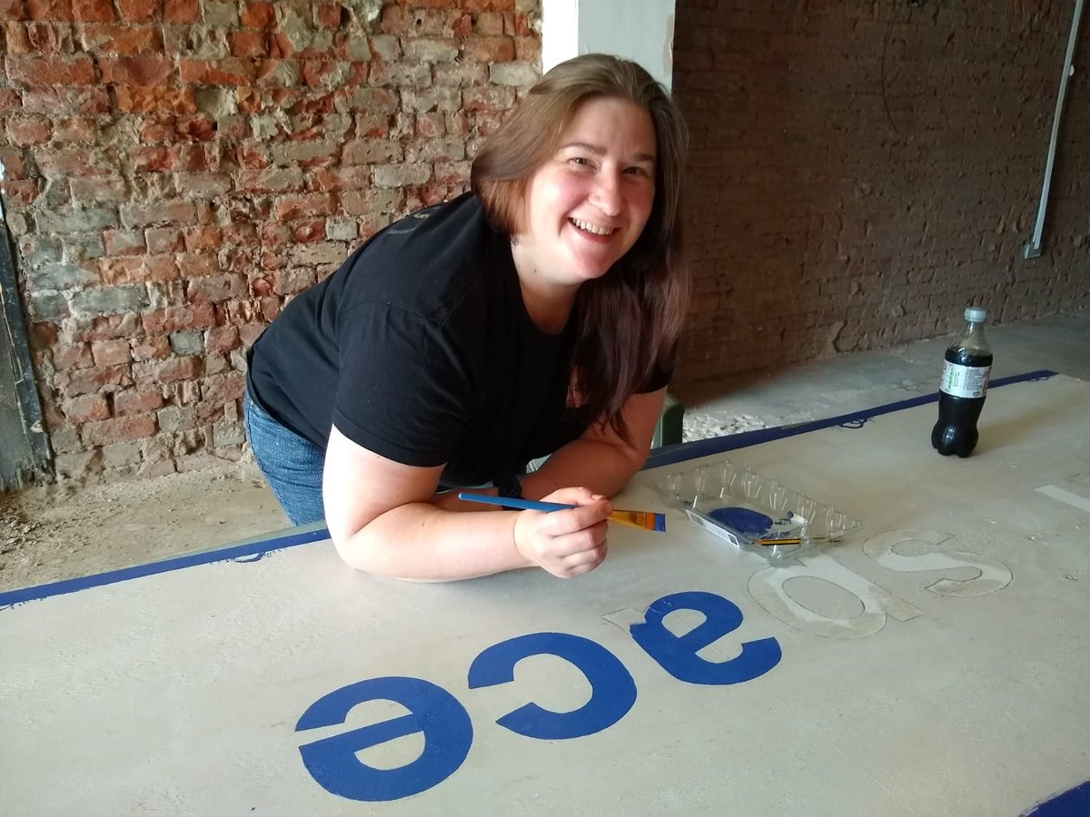 OurSpaceSelby's tweet photo. @SelbyBigLocal were very excited to get paint brushes out last week and get the new (temporary!) sign up at Our Space, the new community-led building on Flaxley Road. We're hosting some drop-in sessions later this month, details to follow! #makingourspace #biglocal @LocalTrust https://t.co/r2H4JwvYV6