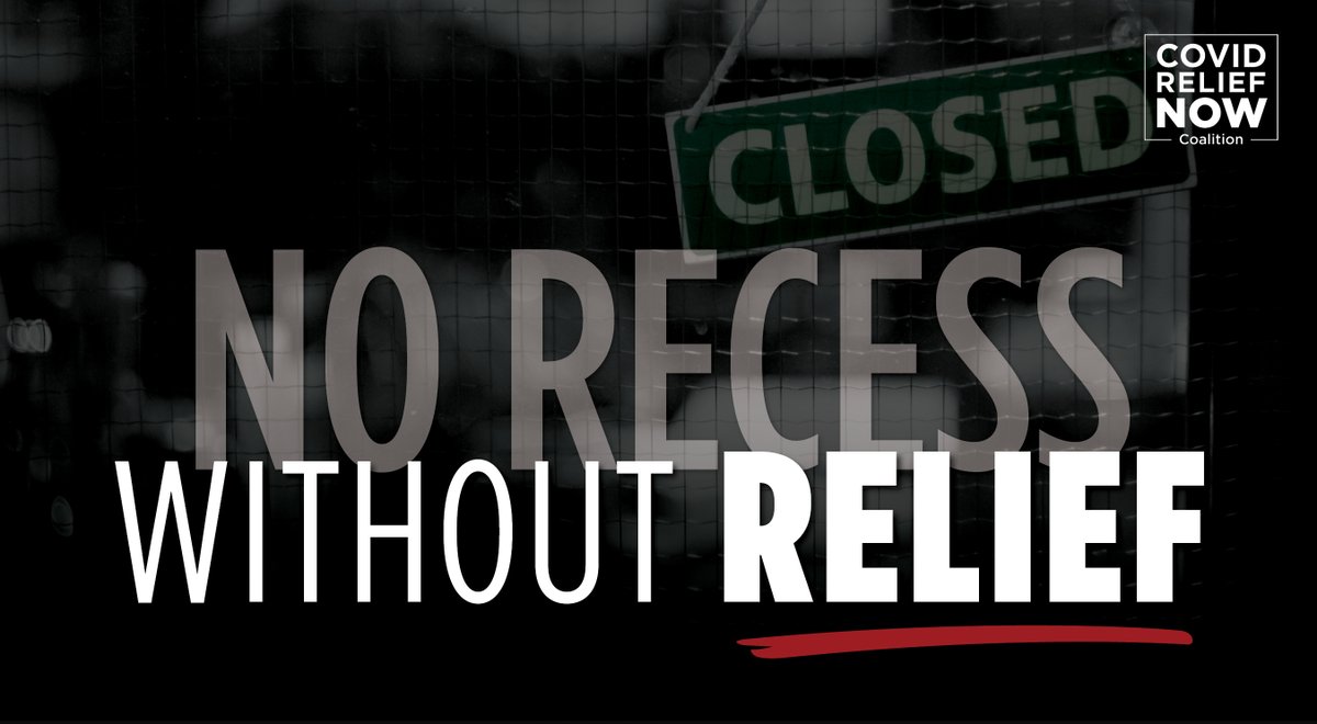 DianeBLyons's tweet photo. America’s struggling businesses can’t take a recess from the economic fallout from COVID-19, @RepRichmond @SenJohnKennedy @senbillcassidy. Congress should NOT take a recess without passing a relief package either. #NoRecessNoRelief https://t.co/IdVXOMAH7w