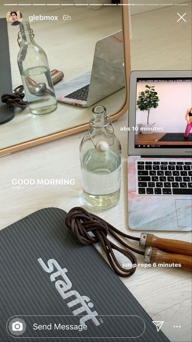 my (realistic) online school routine through instagram stories, a thread