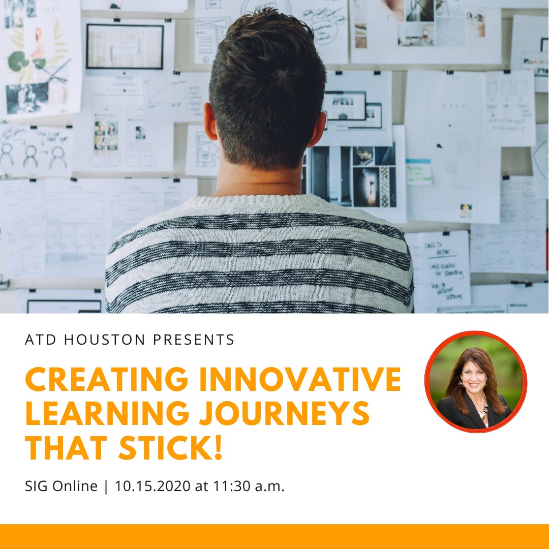 ATDHouston's tweet image. If you are looking to make your training more engaging, be sure to join @CDT3Leadership to learn how to create learning journeys that stick. #atdhouston #sigonline #instructionaldesign

ow.ly/qYaJ50BHgiv