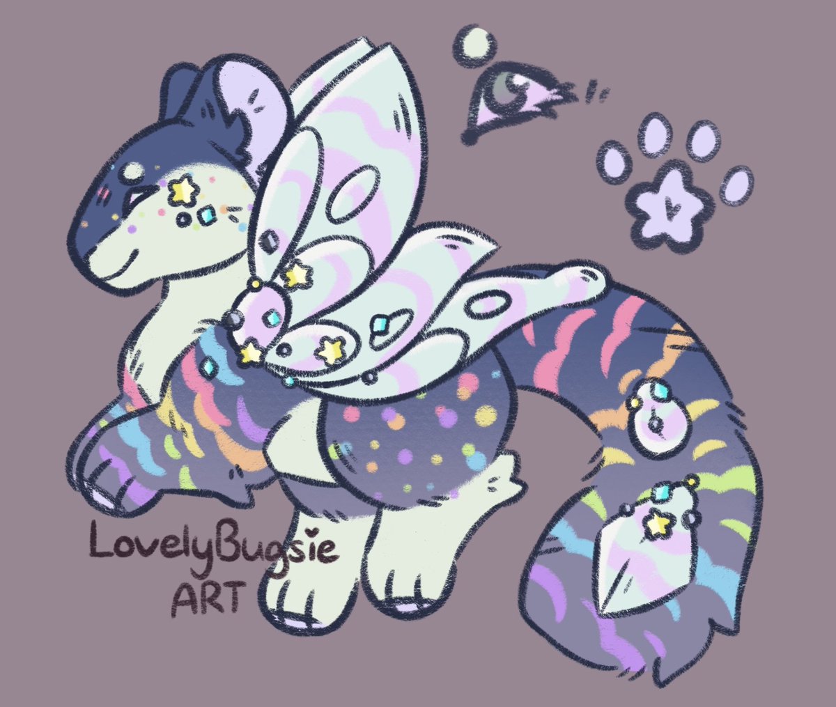 OPEN Liten Fe offer to adopts Looking for - money via paypal, art & characters as add-ons only- reply to my comment(s) to offer, or dm me offers! Info about this closed species:  http://liten-fe.carrd.co  - more info in reply!Retweets super appreciated!! 