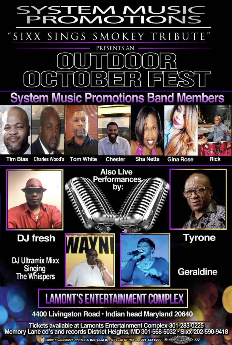 SocialBflyInc's tweet photo. DJ Fresh will be one of the guest Artists at the Outdoor October Fest. The weather is predicted to be in the 70s. Plenty of outdoor spacing￼.
🦋#SocialButterfly2559🦋
Steven DjFresh Soulman Sixx Sermon Geraldine Proctor Shuga Shang Gina Rose Timothy Bias https://t.co/wmG9jdKw4d