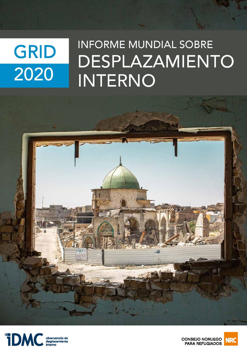 IDMC_Geneva's tweet photo. ¿Lo sabías? Nuestro Informe mundial sobre #Desplazamiento Interno 2020 está disponible en español y en francés. Cambie de idioma en la parte superior de la página. #GRID2020 

https://t.co/MZvHFguJwp https://t.co/DFqJCNsfHV