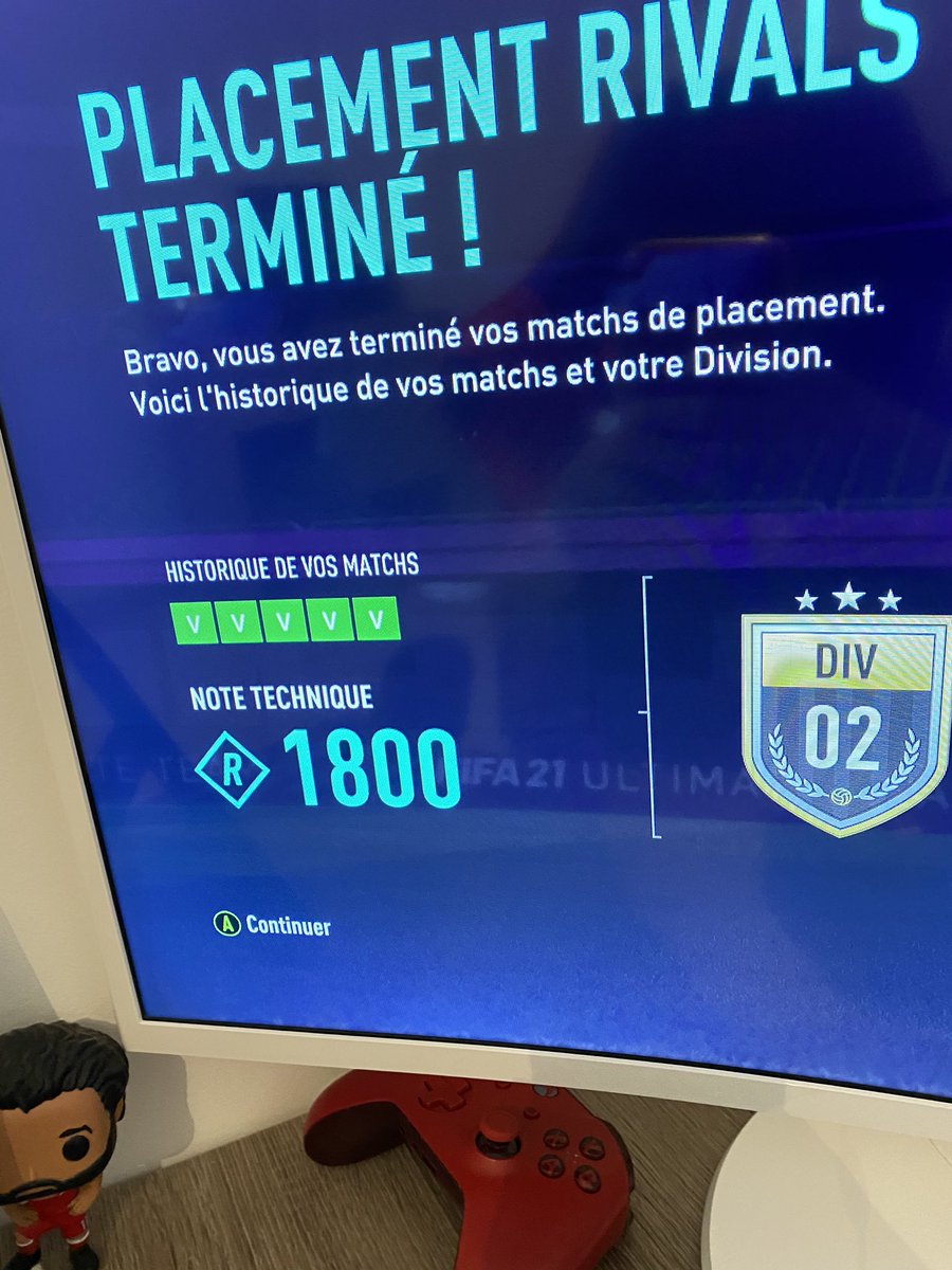 Graddax7z1's tweet photo. Je rentre dans l’élite 😂 #Rivalsranked #FUT https://t.co/PllnWQUdoq