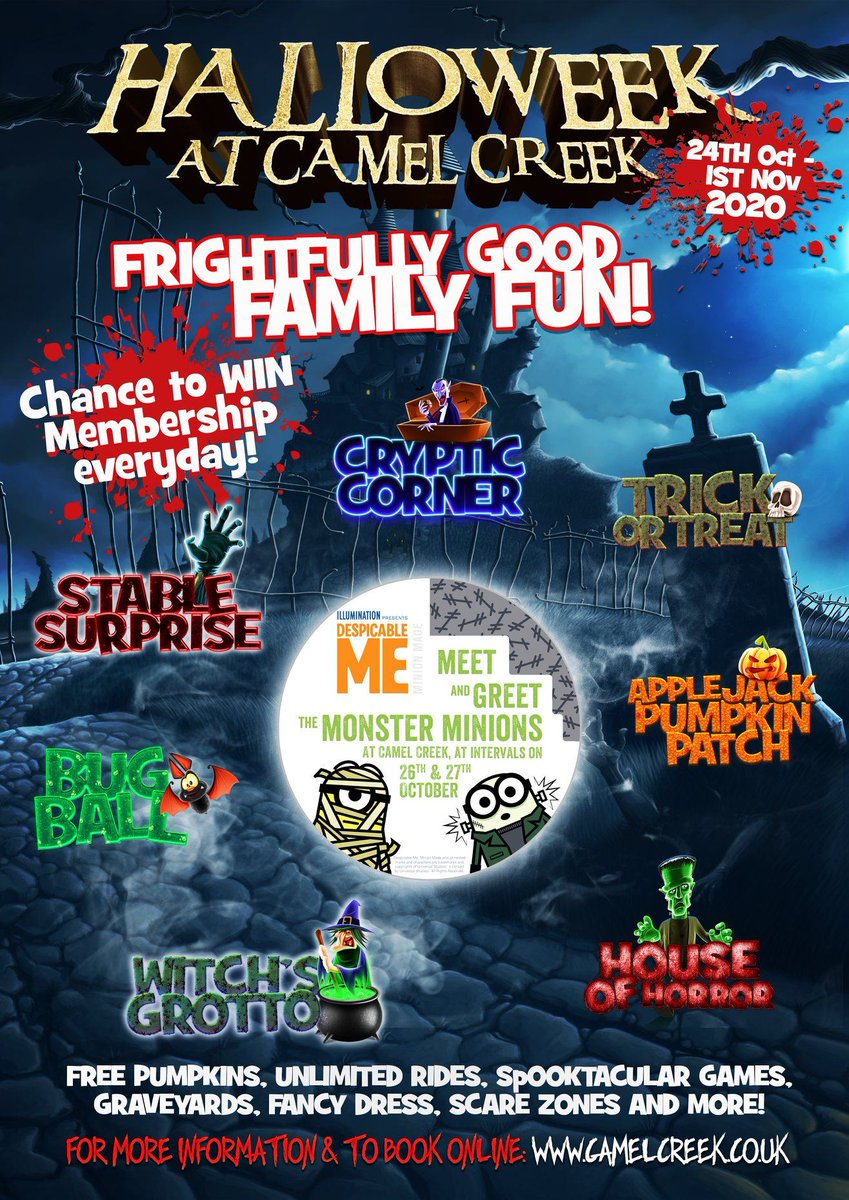 CultureCw's tweet photo. 🎃👻🎃 @Camel Creek Adventure Park https://t.co/eZhRuGAI2W