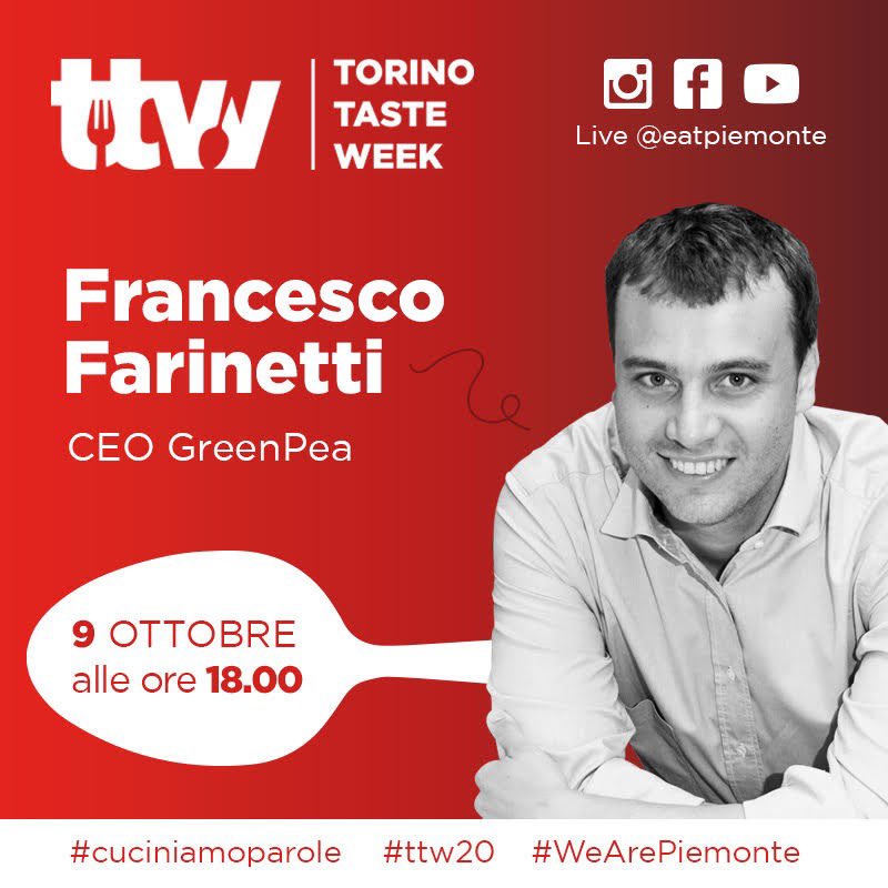 torinotasteweek's tweet photo. Dal 9 ottobre in diretta dalla pagina Facebook di @eatpiemonte la prima edizione della #TorinoTasteWeek

Ecco il programma completo: https://t.co/2k6z4pav1n

#cuciniamoparole #ttw20 #wearePiemonte https://t.co/eXEEqUc7mk