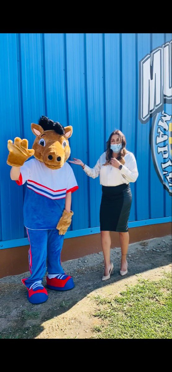 FUSD_Maple's tweet image. We officially have a mascot name. Meet “Magic” Mustang.  #maplestrong