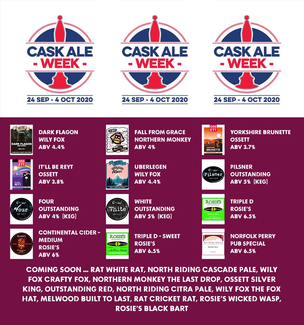 Skew Bridge Alehouse (@skewbridgepub) on Twitter photo On the bar today!
Beer Board: bit.ly/2K2ZX5S
<a href="/WilyFoxBrewery/">Wily Fox Brewery</a> <a href="/NMonkeyBrewCo/">Northernmonkeybrewco</a> <a href="/ossettbrewery/">Ossett Brewery</a> <a href="/Outstandingbeer/">Outstanding Brewing</a> #PubSpecial
#RealAleFinder <a href="/StHelensCAMRA/">St Helens & Districts CAMRA</a> On the bar today!
Beer Board: bit.ly/2K2ZX5S
<a href="/WilyFoxBrewery/">Wily Fox Brewery</a> <a href="/NMonkeyBrewCo/">Northernmonkeybrewco</a> <a href="/ossettbrewery/">Ossett Brewery</a> <a href="/Outstandingbeer/">Outstanding Brewing</a> #PubSpecial
#RealAleFinder <a href="/StHelensCAMRA/">St Helens & Districts CAMRA</a>