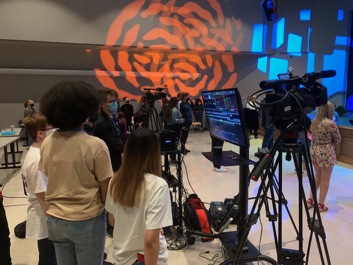 ButlerTech's tweet photo. The Digital Media students are recording the School of the Arts Junior Rock Show today for the Vocal and Instrumental Music students’ first show of the year! #OneButlerTech #TransformingLives https://t.co/rl1ihGvcjh