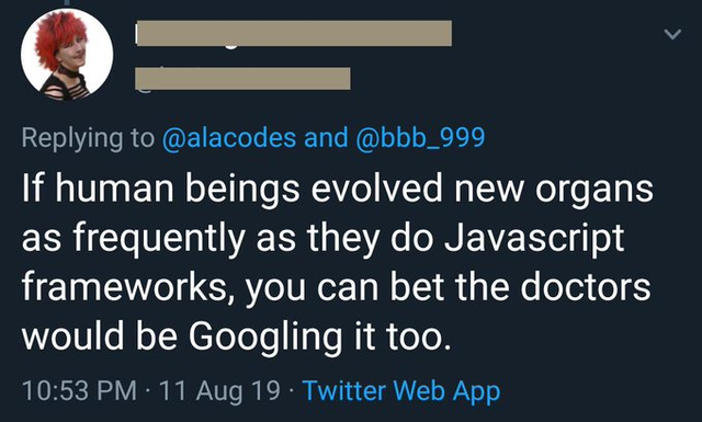Unified_Infotec's tweet image. No wonder Developers start their day with prayers of no new frameworks! That sadist Javascript tortures them. Well, this weekend let’s all pray for a ‘no new framework week ahead’.
#DevelopersHumor #Developers #Meme #Humor #Frameworks #Javascript