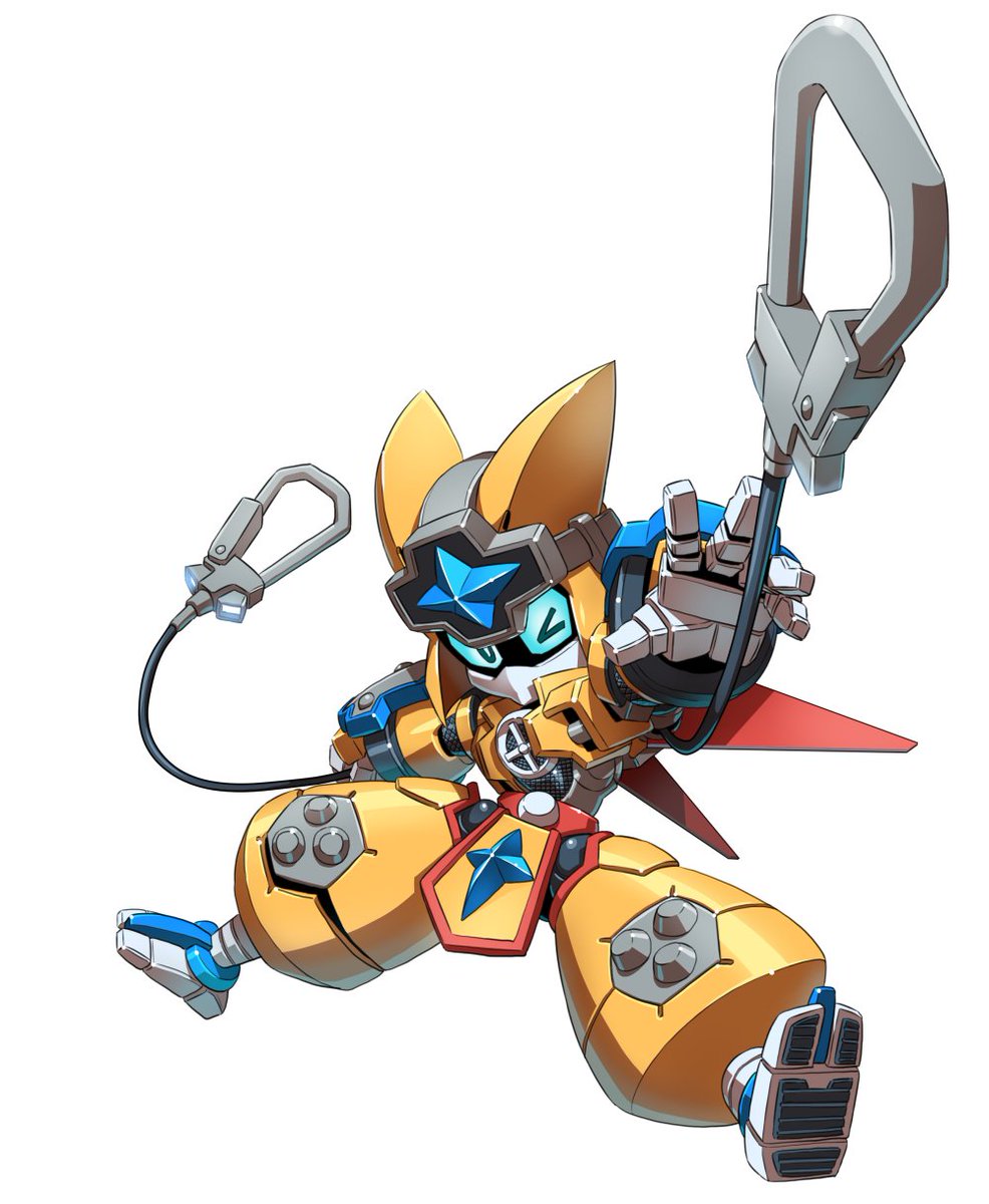 Kou お仕事し続けるマン Rt お仕事宣伝 株式会社injus様制作 建築業界のprを目的としたゲームアプリ 建創のアルチザン にてデザインさせていただいたロボのデザイン画が公開されました 安全帯 空調服 忍者モチーフです