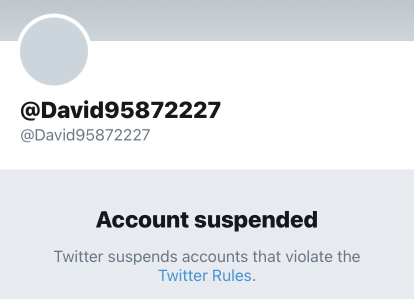 Deplatform_Hate's tweet photo. No. 71. Another idiot, @David95872227 suspended by Twitter thanks to people reporting his disgusting messages. #DeplatformHate https://t.co/4GHZTSw88j