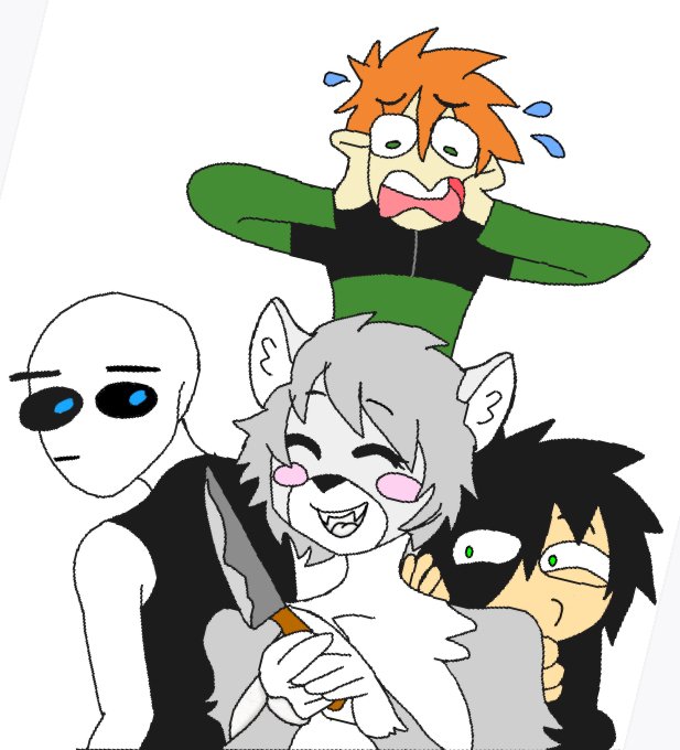 JespleyO's tweet photo. Un cuchillito c: #jespley #dibujos #lapandilla #memes https://t.co/GCSTh01yLe