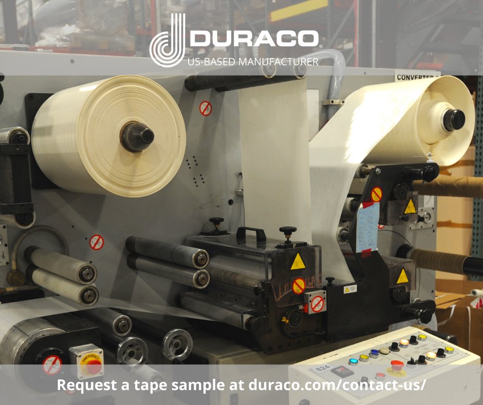 DuracoTapes's tweet photo. Happy National Manufacturing Day! Discover Duraco and request a tape sample today!  https://t.co/O5JsgTFuYd

#NationalManufacturingDay #ManufacturingDay #tapesolutions #tapemanufacturer #MFGDAY #MFGDAY20 #MFGDAY2020 #adhesivetapes https://t.co/igzO5DqRxC