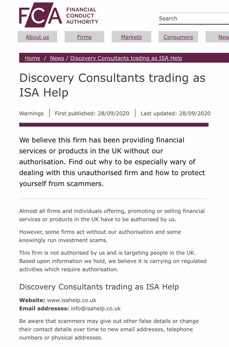 Consumer_gripes's tweet photo. 2 for the price of 1: https://t.co/usQd9AqE44 aka Your Options of Halifax now has 2 FCA scam warnings. Will this be enough for @GoogleAds to get up off its a**se and stop promoting this toxic effluent? #youroptions #scam https://t.co/PD79oth4CQ