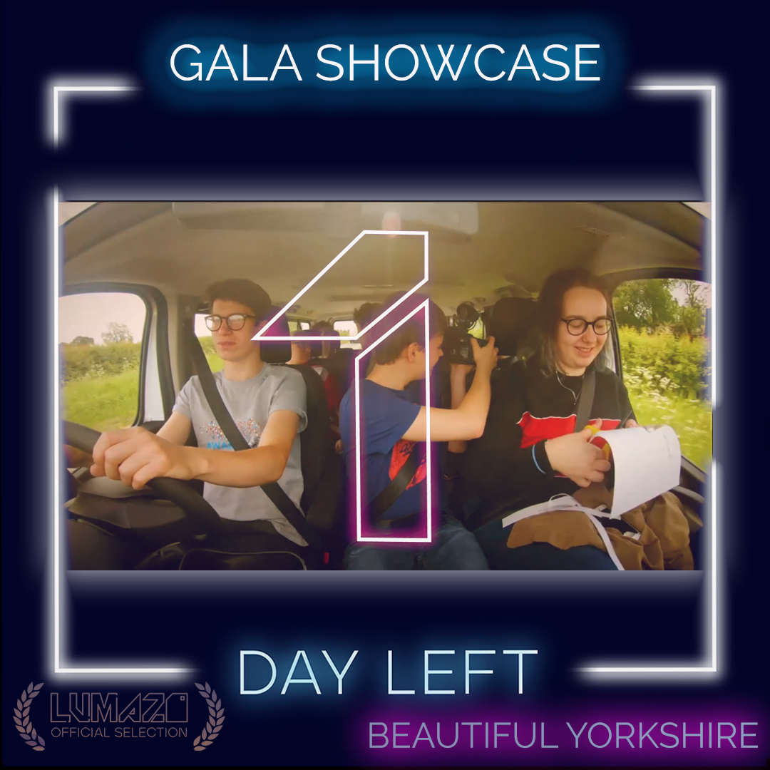 🎉Gala Showcase - Sat 7.30pm🎉

Make sure to get your tickets if you haven't already lumafilmfest.co.uk

Voting will be open for 24 hours afterwards on the website so make sure you VOTE for your favourite Fiction and Non-Fiction film for them to win the 9th LUMA Gala Award