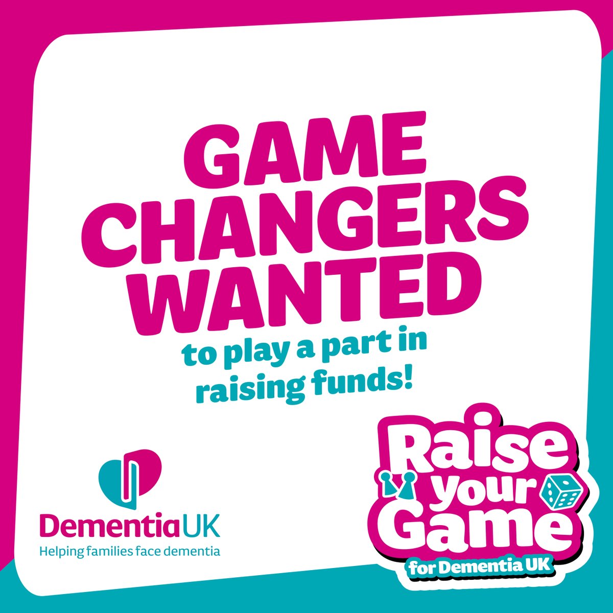 Calling all gamers! This October <a href="/DementiaUK/">Dementia UK</a> have launched their Raise Your Game For Dementia initiative. So get together and play the games you love, to fundraise for <a href="/DementiaUK/">Dementia UK</a> and help provide more dementia specialist Admiral Nurses. #Raiseyourgamefordementia