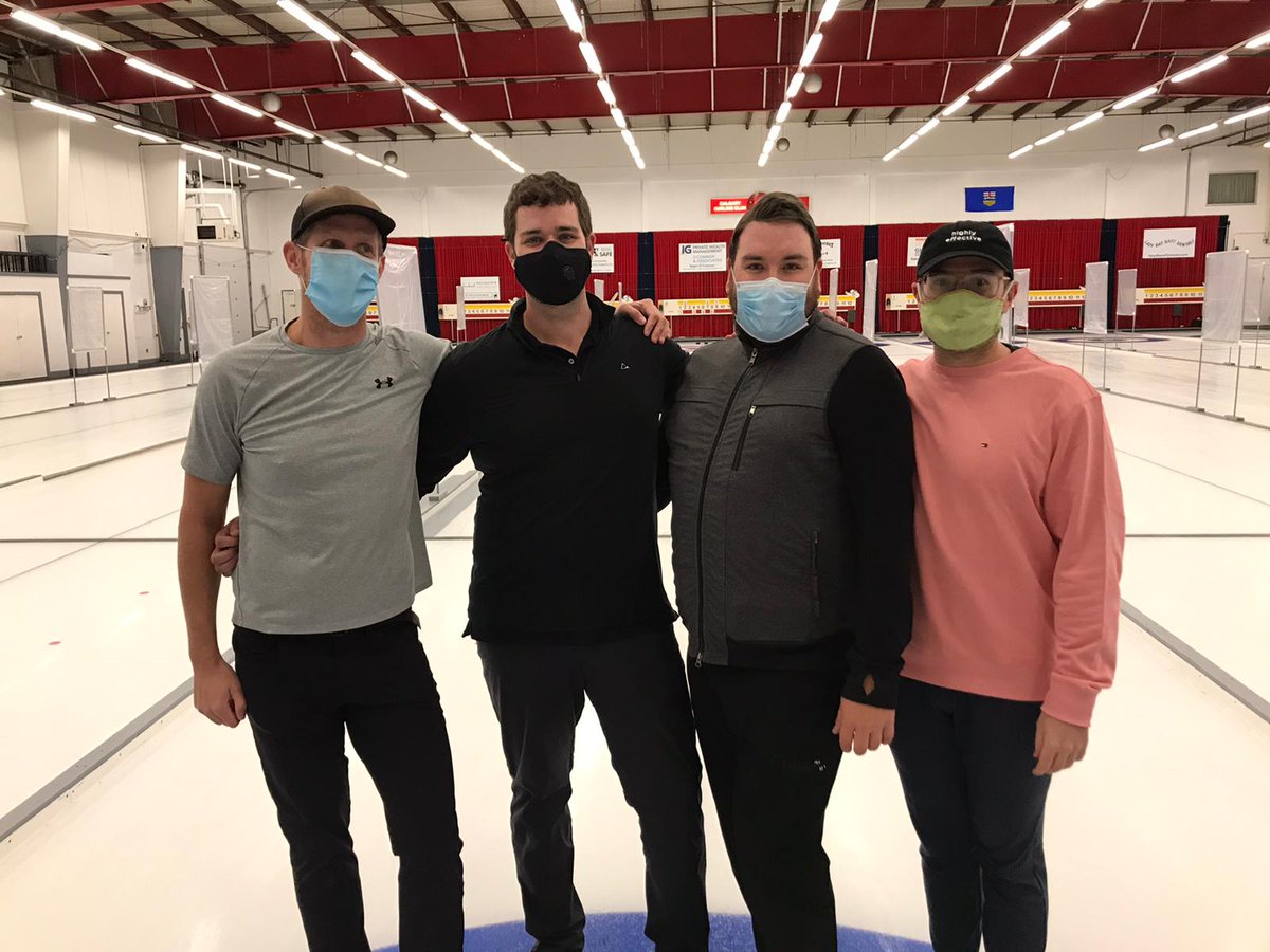 calgarycurlclub's tweet image. Congratulations to our 19-20 club champions! We had a successful postponed club championships last night. The 20-21 league season starts tonight! #keepcurling #calgarycurling #curlingalberta