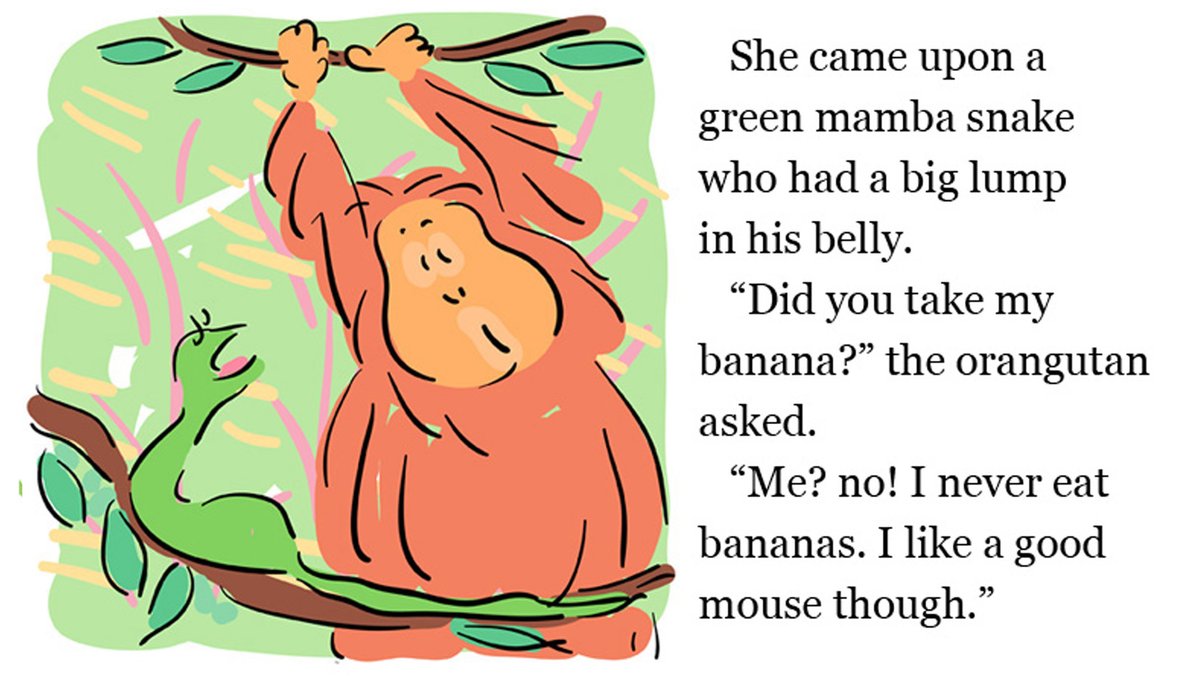 SallyHuss's tweet photo. from WHO TOOK MY BANANA?
Sweet book with lots of animals and a loving orangutan
https://t.co/5NNYdxvhzq
#childrensbooks #kidsbooks #kindergarten #family
#valuesforkids #picturebooks #kidlit #kidslit #singlemothers
#moms #mombloggers #parenting #grandparents #preschool #mothers https://t.co/znEB3rD43P