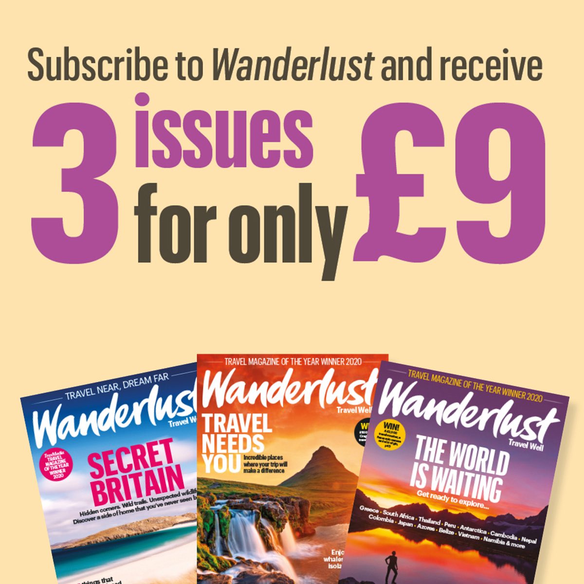 Lyn Hughes (@wanderlust_lyn) on Twitter photo Love travel but not a <a href="/wanderlustmag/">Wanderlust magazine</a> subscriber? Well brighten up your autumn with our brilliant trial offer shop.wanderlust.co.uk/subscriptions/… Love travel but not a <a href="/wanderlustmag/">Wanderlust magazine</a> subscriber? Well brighten up your autumn with our brilliant trial offer shop.wanderlust.co.uk/subscriptions/…