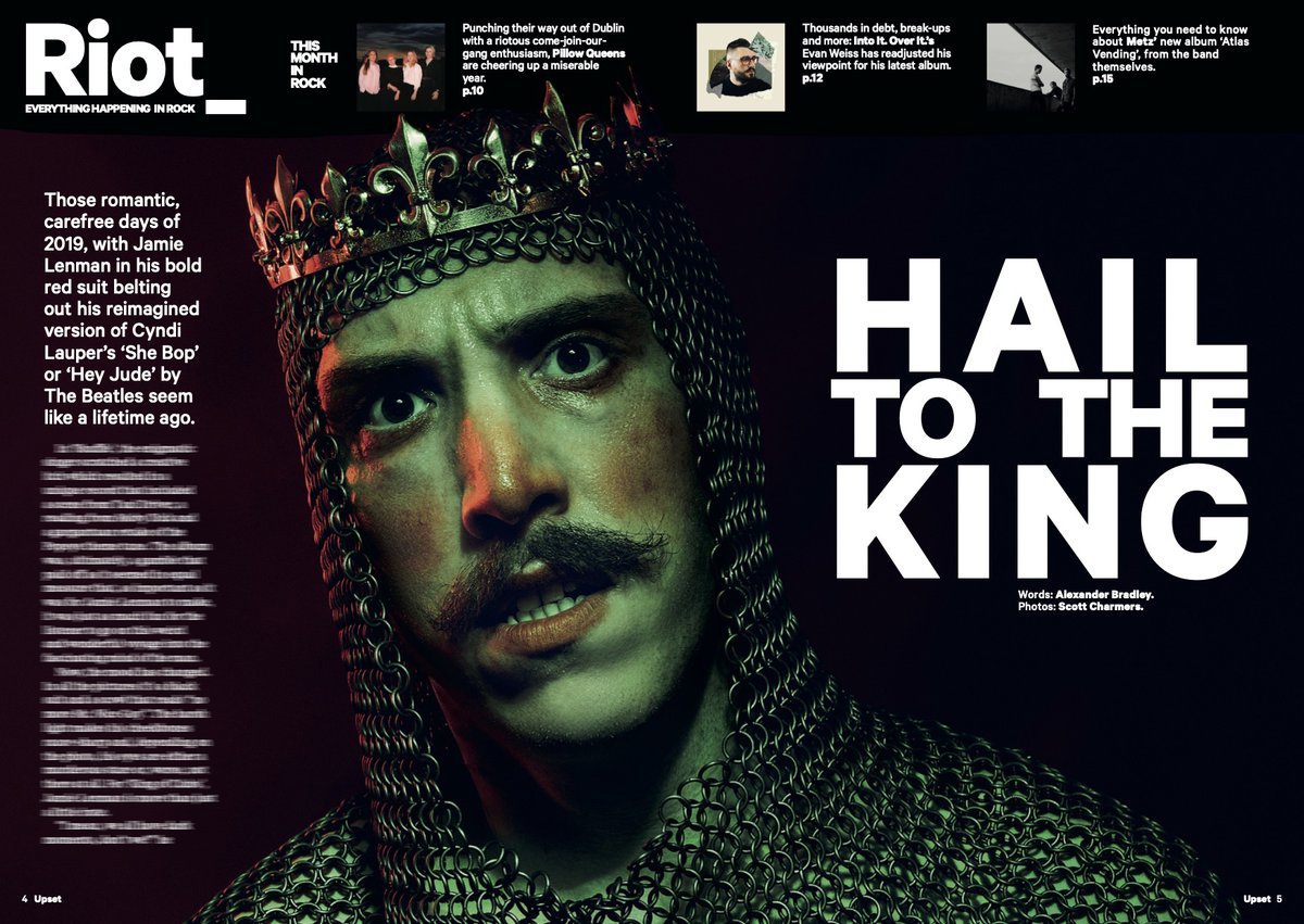 Check out <a href="/scottchalmers/">Scott Chalmers</a>' excellent pix in the current issue of <a href="/upsetmagazine/">Upset</a> - six whole pages of blther about me and my new record!!! upsetmagazine.com/magazine/ #kingofclubs