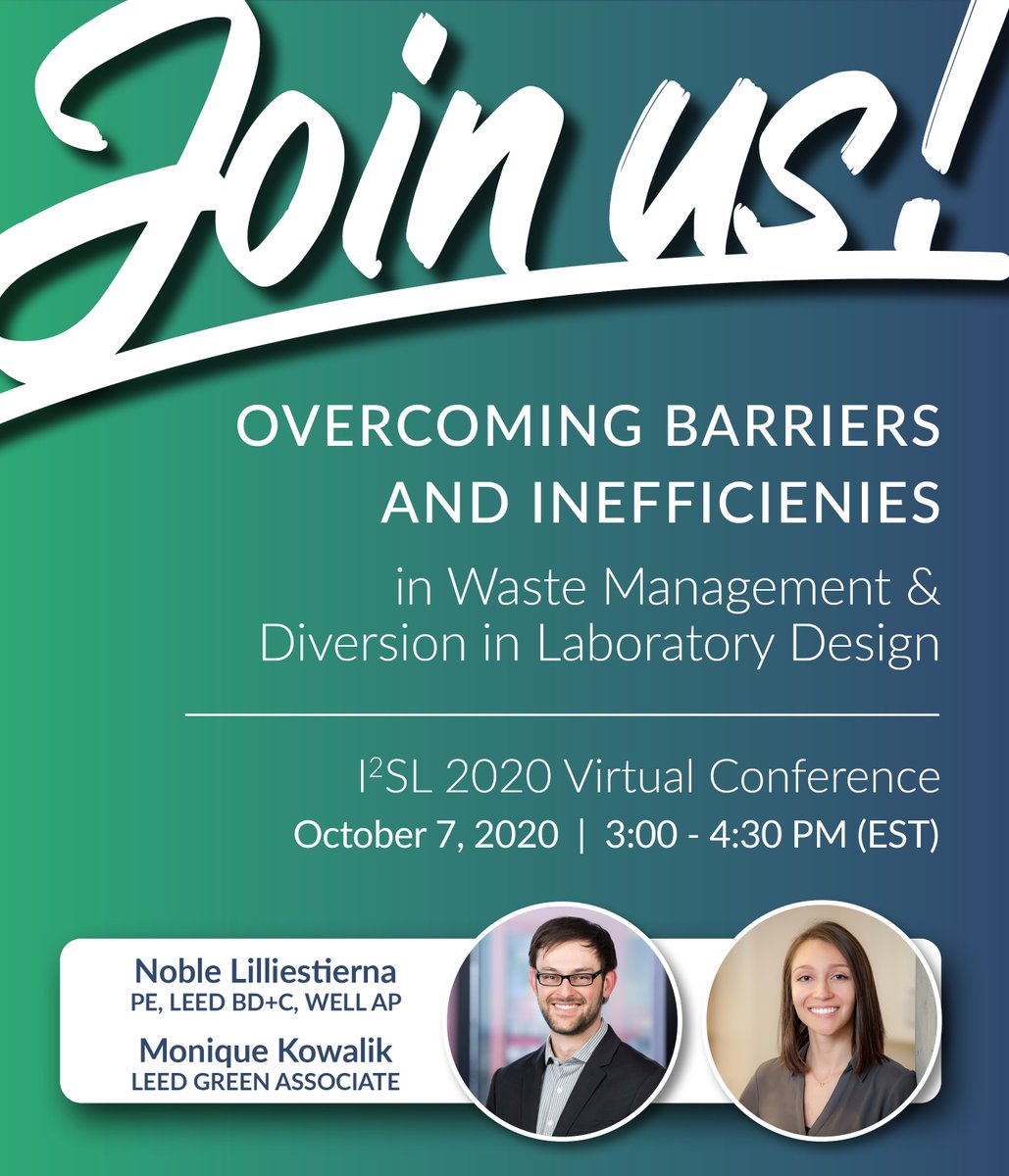 BSAbydesign's tweet photo. BSA thought leaders will discuss ho recycling and waste diversion operations have a direct correlation with effective space planning to allow for efficient processes. @I2SL_ #i2sl #lifestructures #wastemanagement #laboratorydesign #recycling https://t.co/OPnWtiH18K